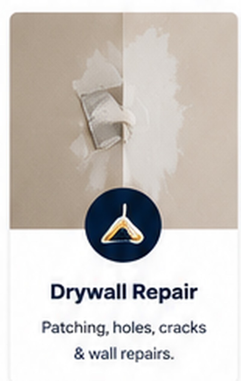 Drywall Repair handyman service
